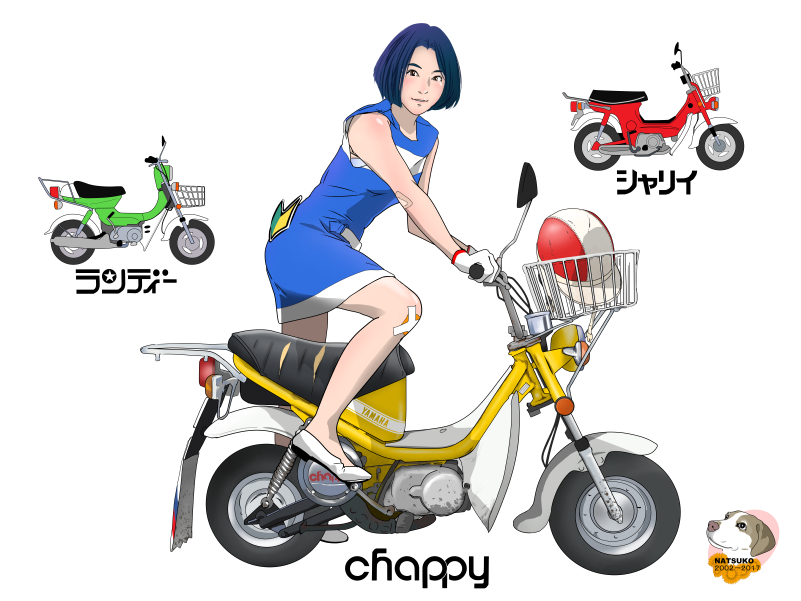 昭和の原付バイクー初代ママ”原チャリ”