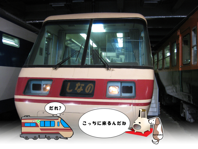 昭和の列車に会いに行こうー381系電車 なっちゃんとかくれんぼ
